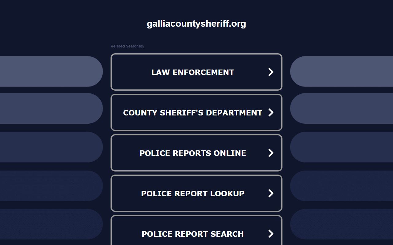 Lawrence County Ohio police records search system