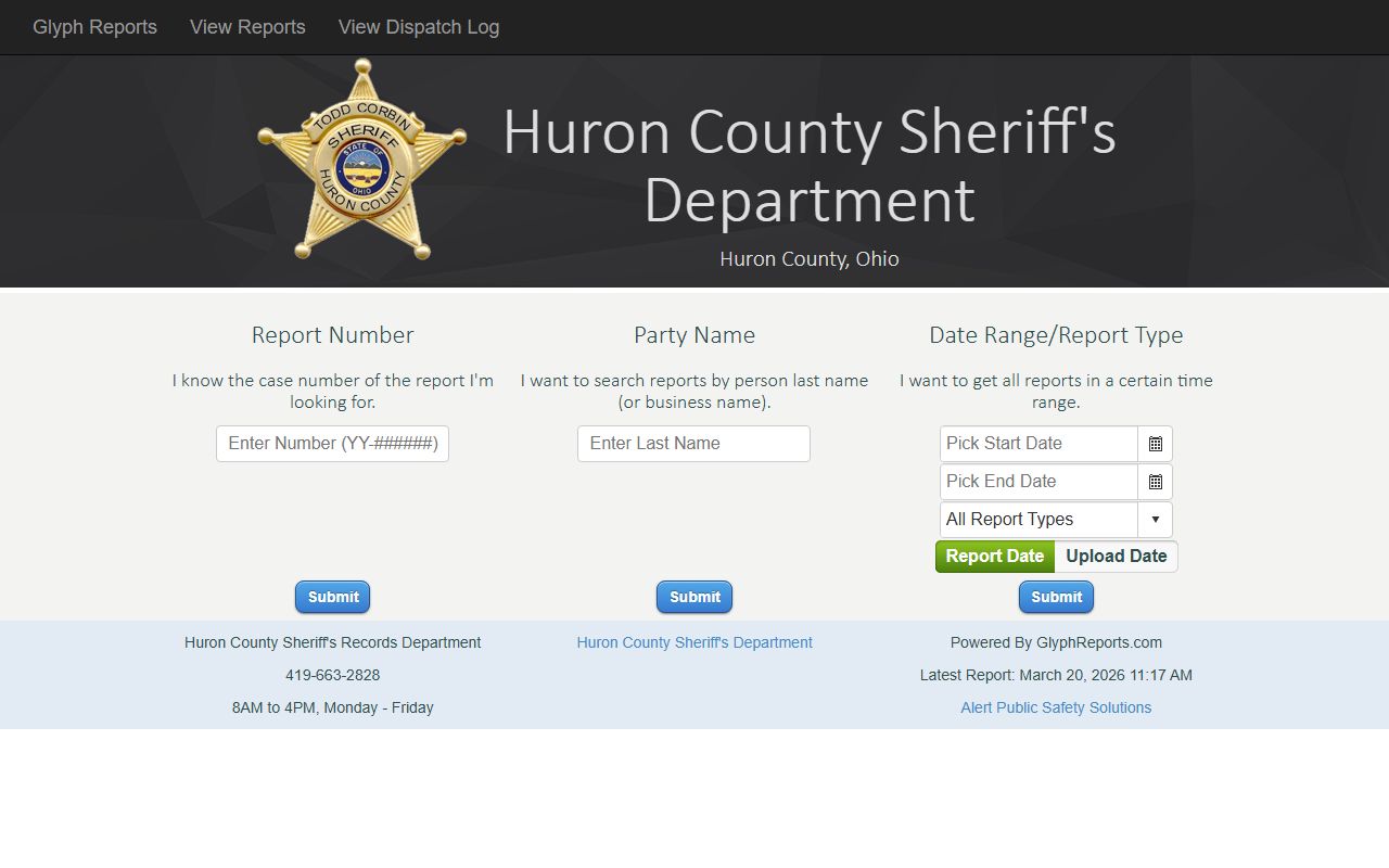 Cleveland Ohio police records search